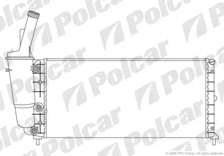 Радиаторы охлаждения POLCAR 301708-0