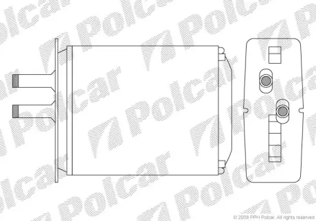 Радиаторы обогрева POLCAR 3017N8-2