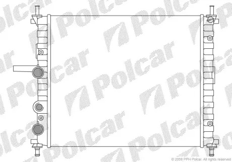 Радиаторы охлаждения POLCAR 301808-9