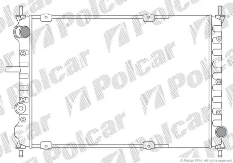 Радиаторы охлаждения POLCAR 301808A2