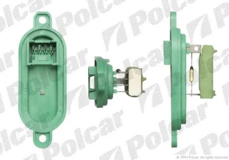 Резистор кондиционера POLCAR 3018KST-1