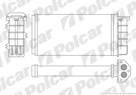 Радиаторы обогрева POLCAR 3018N8-1