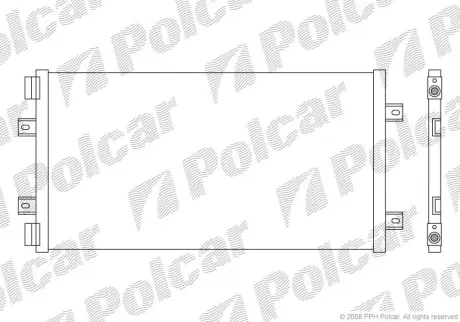 Радиаторы кондиционера POLCAR 3022K8C4