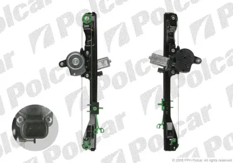 Стеклоподъемник электрический с мотором POLCAR 3022PSE2