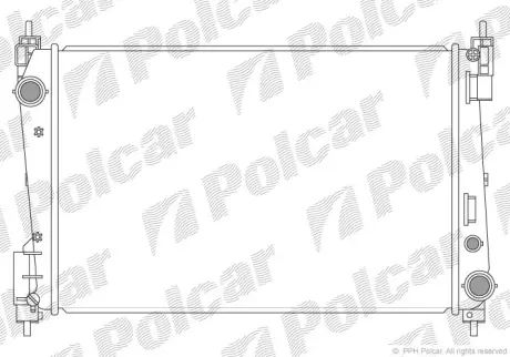 Радиаторы охлаждения POLCAR 302408-1