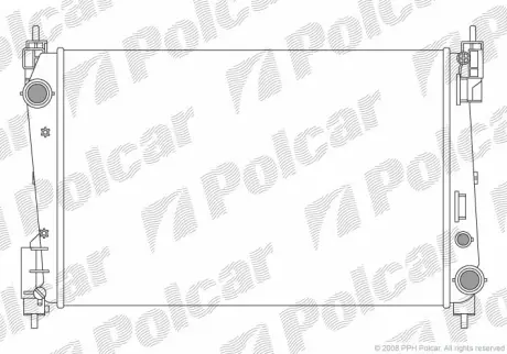 Радиаторы охлаждения POLCAR 302408A1