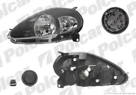 Фара основная POLCAR 3024101E