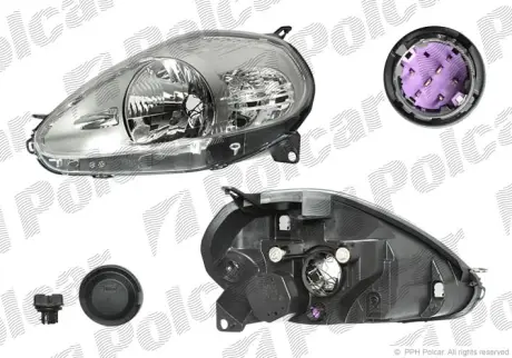 Фара основная POLCAR 3024103V