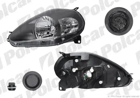 Фара основная POLCAR 3024104E