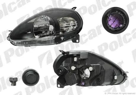 Фара основная POLCAR 3024105E