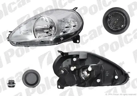 Фара основная POLCAR 3024106E