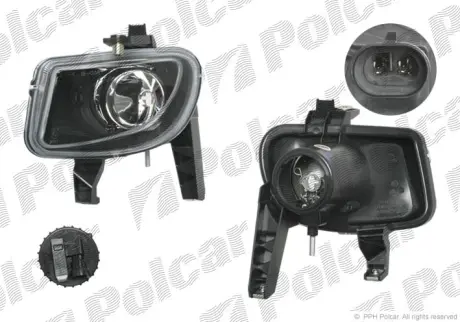 Фара противотуманная передняя POLCAR 3024302E