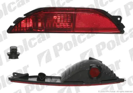 Фара противотуманная задняя POLCAR 302497-E