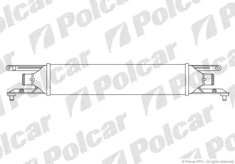 Радиаторы воздуха (Интеркулеры) POLCAR 3024J8-2