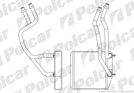 Радиаторы обогрева POLCAR 3024N81X