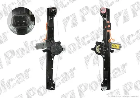 Стеклоподъемник электрический с мотором POLCAR 3024PSE4