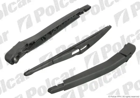 Щітка склоочисника задн. з привідним важелем Hybrid 300mm Fiat Punto Grande POLCAR 3024RWT1