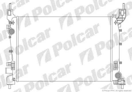 Радиаторы охлаждения POLCAR 302508-1