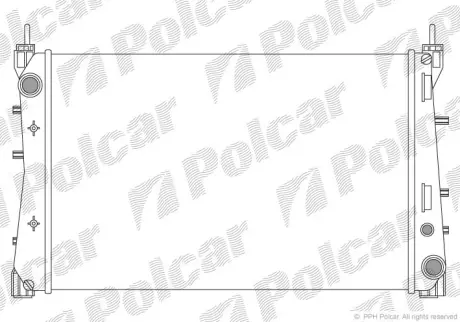 Радиаторы охлаждения POLCAR 302508A2