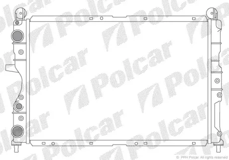 Радиаторы охлаждения POLCAR 302608-3