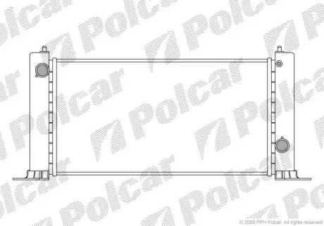 Радиаторы охлаждения POLCAR 303008-1