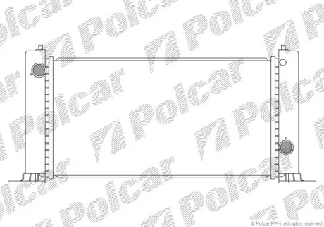 Радиаторы охлаждения POLCAR 303008-2