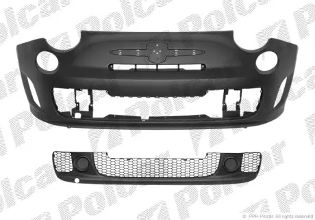 Бампер передний POLCAR 3035075