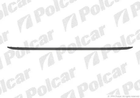 Спойлер бампера заднего POLCAR 303599