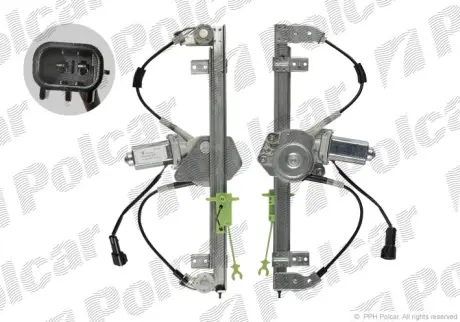 Стеклоподъемник электрический с мотором POLCAR 3035PSE1