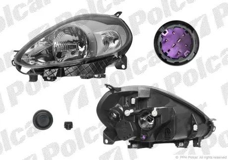 Фара основная POLCAR 3036090E