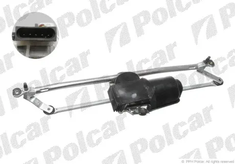 Механизм стеклоочистителей с моторчиком POLCAR 3040ZWP1