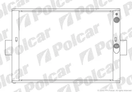 Радиаторы охлаждения POLCAR 305008-3