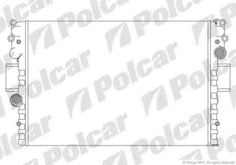 Радиаторы охлаждения POLCAR 305208A4