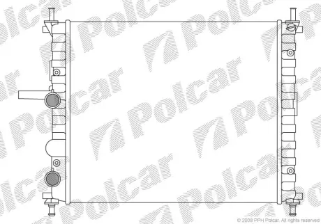 Радиаторы охлаждения POLCAR 306508-2
