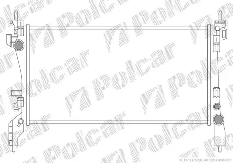 Радиаторы охлаждения POLCAR 308508-1