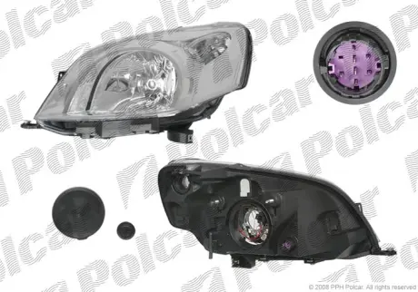 Фара основная POLCAR 308509-E