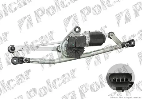 Механизм стеклоочистителей с моторчиком POLCAR 3085ZWP2