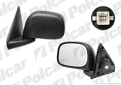 Зеркало внешнее POLCAR 3171516