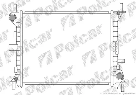 Радиаторы охлаждения POLCAR 320108-1