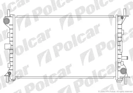 Радиаторы охлаждения POLCAR 320108-3
