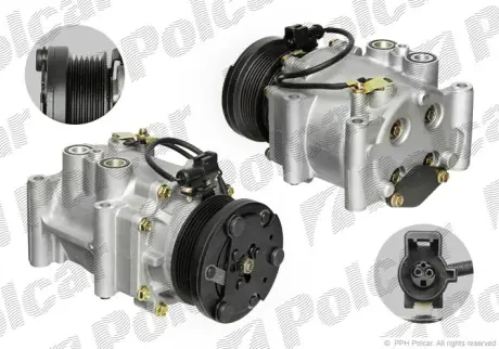 Компрессор кондиционера POLCAR 3201KS-1