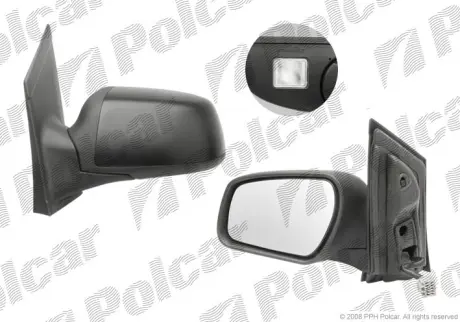 Зеркало внешнее POLCAR 3202516M