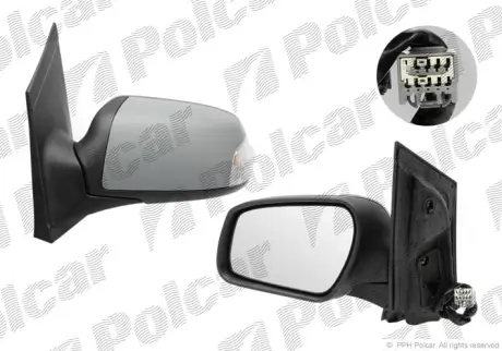 Зеркало внешнее POLCAR 3202528E