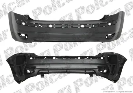 Бампер задний POLCAR 320296-0