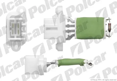 Резистор кондиционера POLCAR 3202KST2X