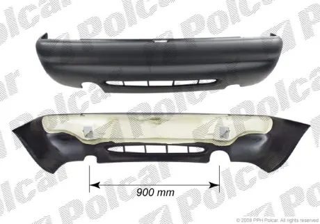 Бампер задний POLCAR 3207965Q