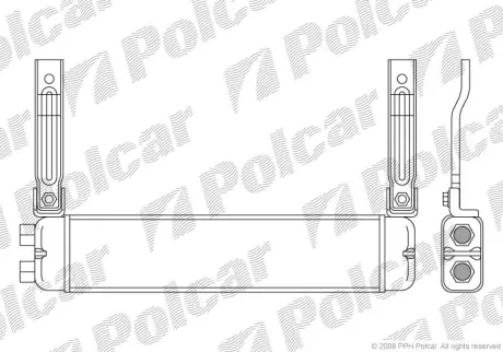 Радиаторы масла POLCAR 3207L81X
