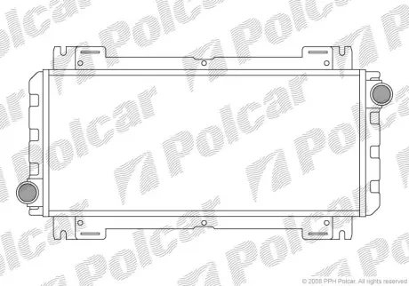 Радиаторы охлаждения POLCAR 320808A1