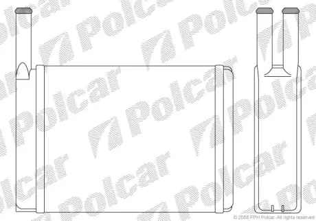 Радиаторы обогрева POLCAR 3208N8-1