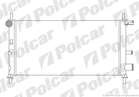 Радиаторы охлаждения POLCAR 321008A6